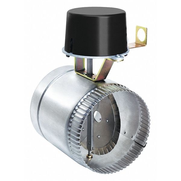 Field Controls Vent Damper, 8-1/16 in L x 12-7/8 in H, SS - GVD-8PL