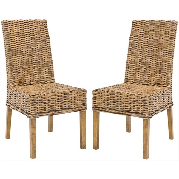 Safavieh Judith Side Chair Brown - Set Of 2 - FOX6504A-SET2