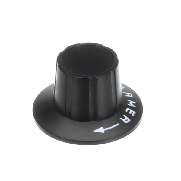 Indeeco Knob, Thermostat, 1-1/8 OD, Warmer, 0.25 Dia - 1023867