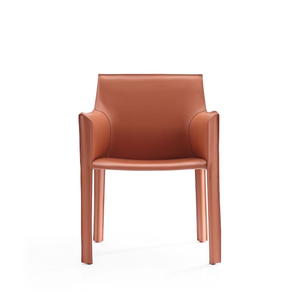 Manhattan Comfort Vogue Arm Chair in Clay - DC033-CY