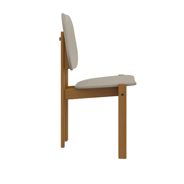 Manhattan Comfort Gales Dining Chair in Greige - Set of 2 - DC-83938-OW