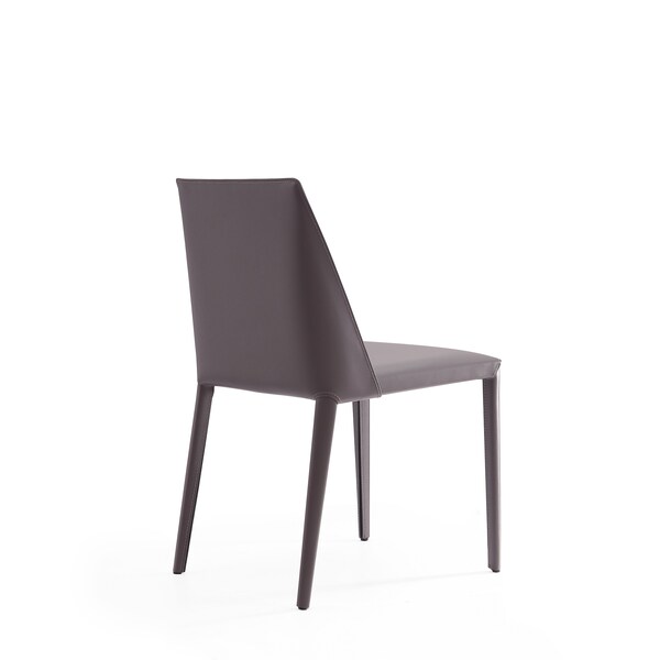 Manhattan Comfort Paris Dining Chair in Grey (Set of 2) - DC032-GY
