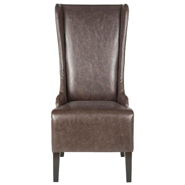 Safavieh Becall Dining Chair, Antique Brown - 47 x 28.3 x 24 in. - MCR4501N
