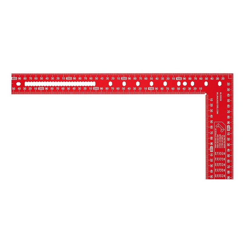 Milwaukee 400 mm x 600 mm Aluminum Framing Square - MLSQ124