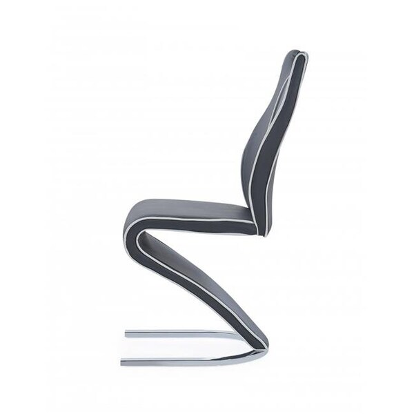 Global Furniture Usa Global Furniture USA D4127NDC Z-Style Upholstered Chair Grey - D4127NDC