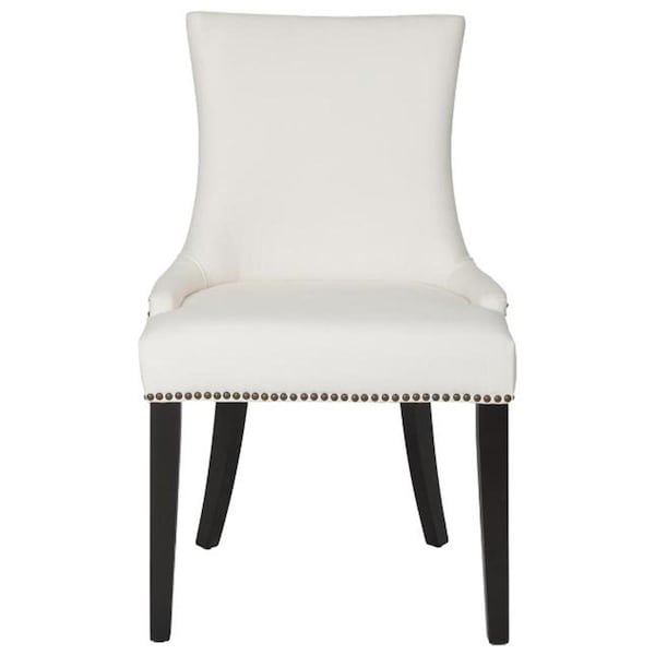 Safavieh Lester White Dining Chair- - 36.4 x 24.8 x 22 in., 2PK - MCR4709M-SET2