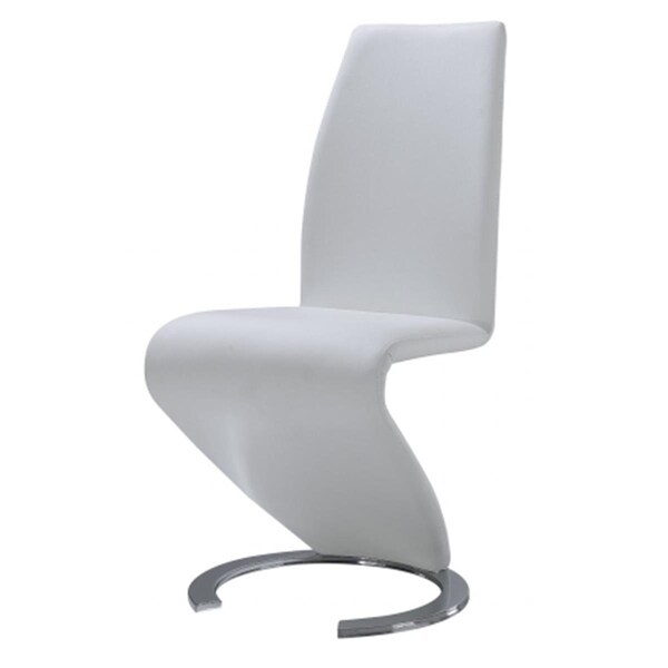 Global Furniture Usa D9002DC-WH M Dining Chair White - D9002DC-WH (M)