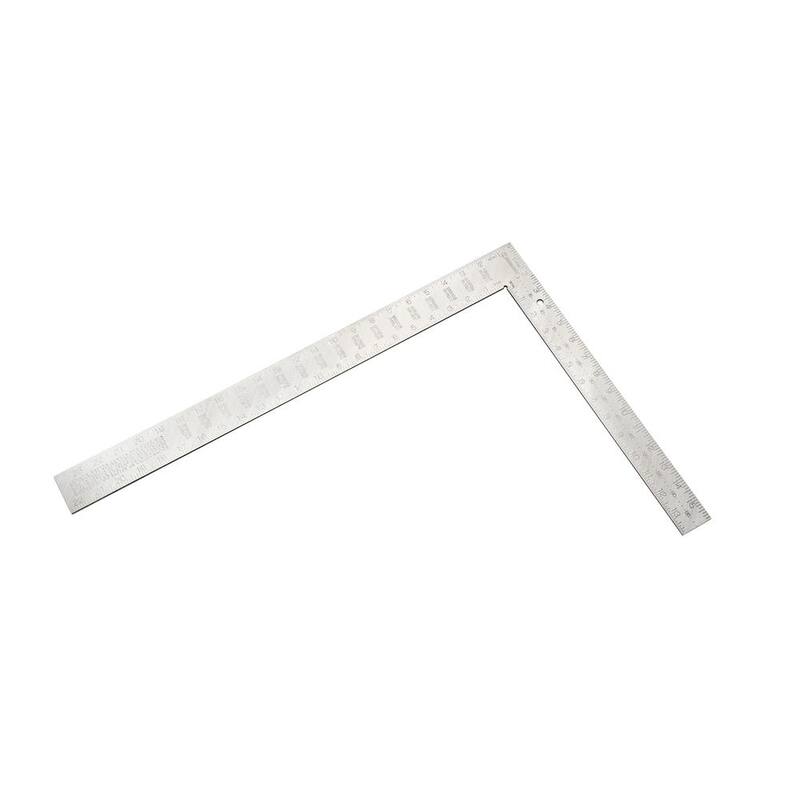 Crescent 16 in. x 24 in. Hi-Viz Aluminum Rafter Square - L1624RS