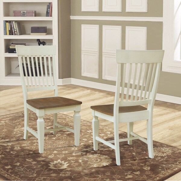 Whitewood Industries Set of Two Vista Slat Back Dining Chairs - CI79-65P