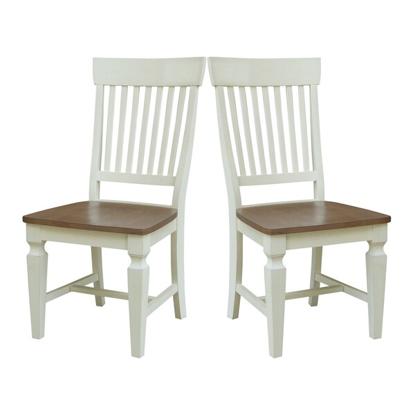 Whitewood Industries Set of Two Vista Slat Back Dining Chairs - CI79-65P