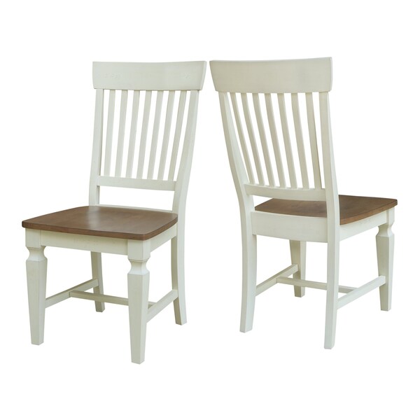 Whitewood Industries Set of Two Vista Slat Back Dining Chairs - CI79-65P