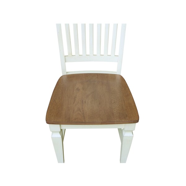 Whitewood Industries Set of Two Vista Slat Back Dining Chairs - CI79-65P
