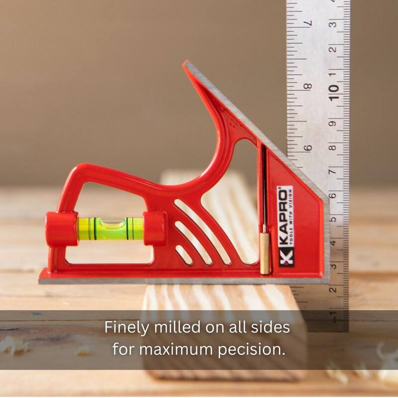 Kapro 12 in. Magnetic Lock Combination Square with Zinc Head - 325M