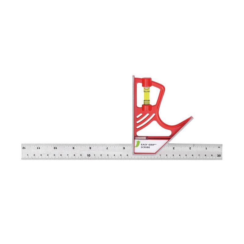 Kapro 12 in. Magnetic Lock Combination Square with Zinc Head - 325M