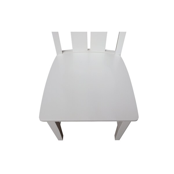 Whitewood Industries Set of Two Ava Dining Chairs, White, PK2 - CI08-13P
