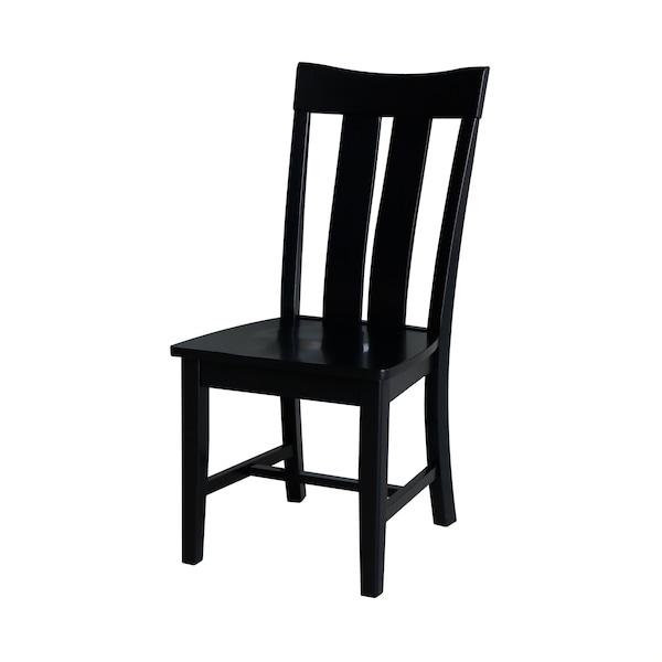 Whitewood Industries Set of Two Ava Dining Chairs, Black, PK2 - CI46-13P