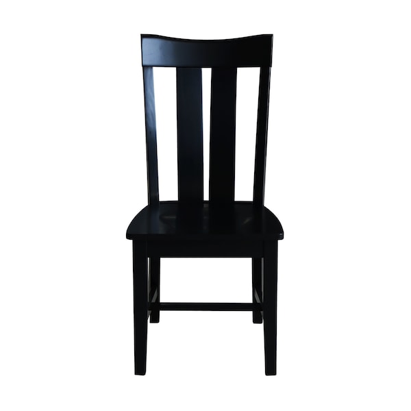 Whitewood Industries Set of Two Ava Dining Chairs, Black, PK2 - CI46-13P