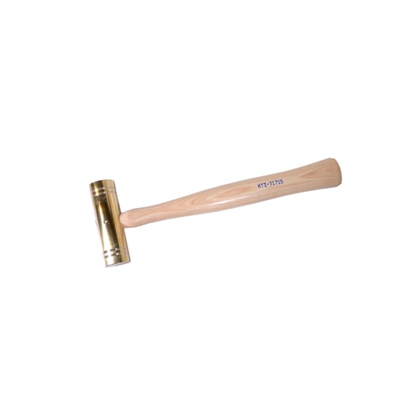 K-Tool International Hickory Series Brass Hammer, 24 oz. - KTI-71715