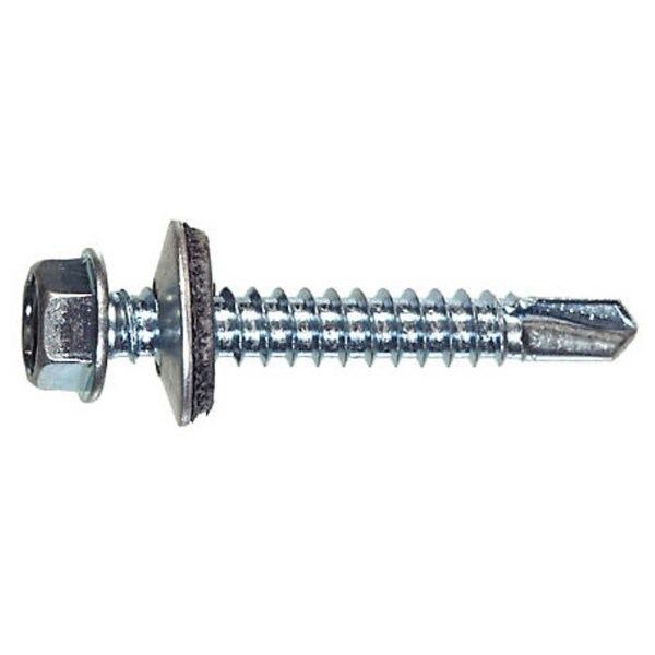 Grip-Rite Grip-Rite Pro-Twist No. 12 Sizes X 1-1/2 in. L Hex Hex Head Screws w/Washers 5 lb - NHDW121125