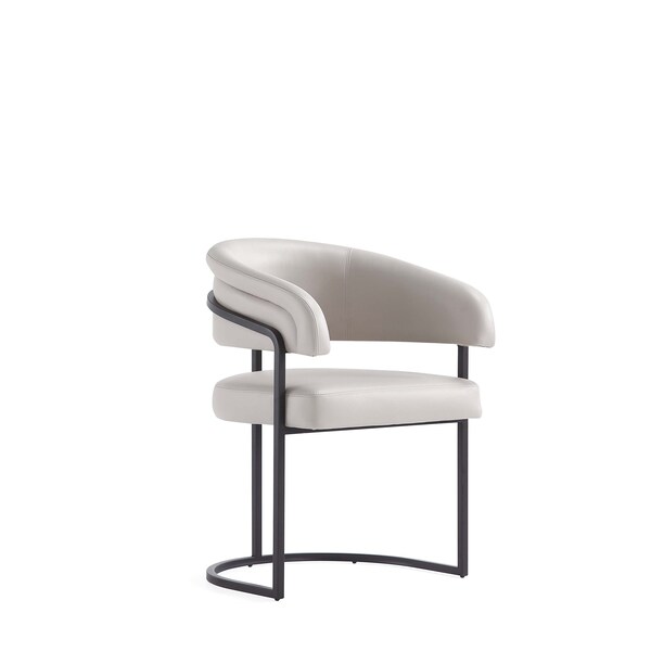 Manhattan Comfort Augusta Dining Chair in Light Grey - DC094-LG