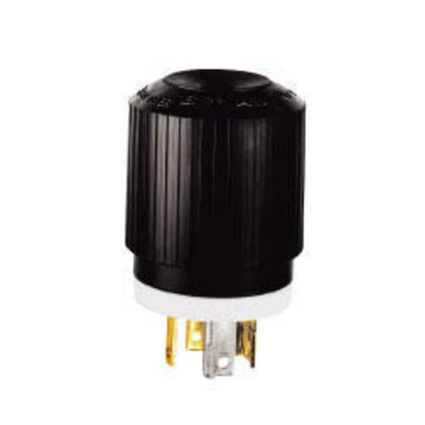 Bryant Locking Device, Male Plug, 30A 3- Phase Wye 120/208V AC 400Hz, 4-Pole 5-Wire Grounding, FSL4P - FSL4NP