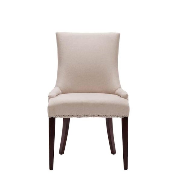 Safavieh Becca Beige Linen Dining Chair - MCR4502A