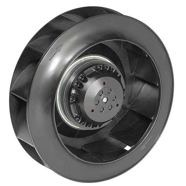 Ebm-Papst Motorized Impeller, 8-5/8 in., 115VAC - R2E220-RA44-14