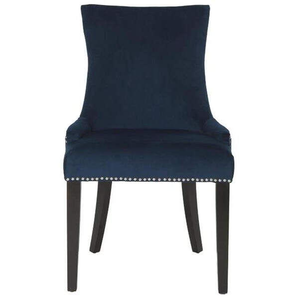 Safavieh Lester Navy Dining Chair- 36.4 x 24.8 x 22 in., 2PK - MCR4709L-SET2