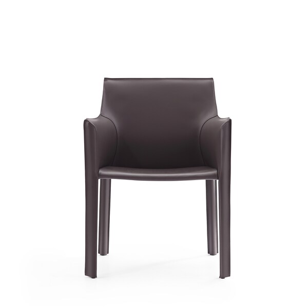 Manhattan Comfort Vogue Arm Chair in Grey - DC033-GY