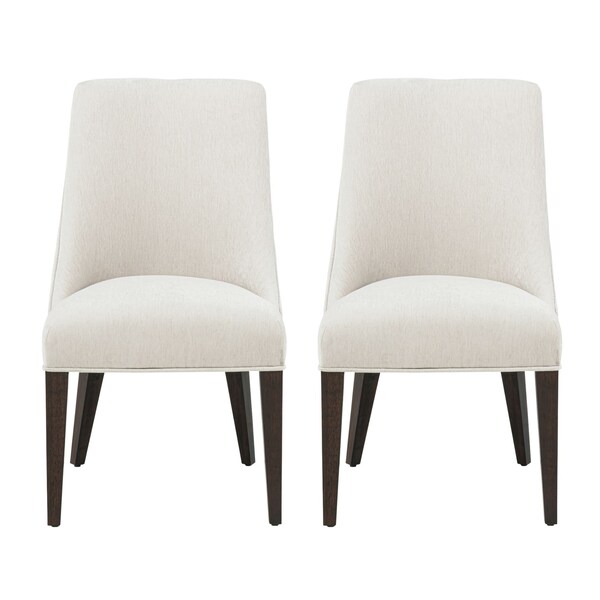 Manhattan Comfort Beever Dining Chair in Cream - Set of 2 - DC103-CR