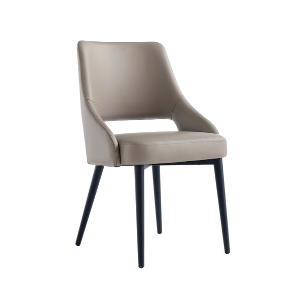 Manhattan Comfort 6-Piece Tremont Dining Chair in Taupe - 6-DC104-TP