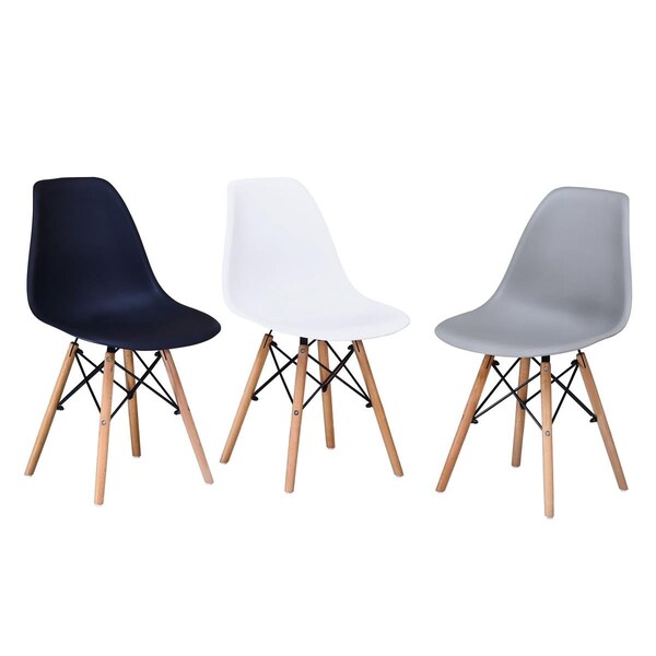 Kd Gabinetes Mickey Modern Black Dining Chair - Set of 4 - KD2204805
