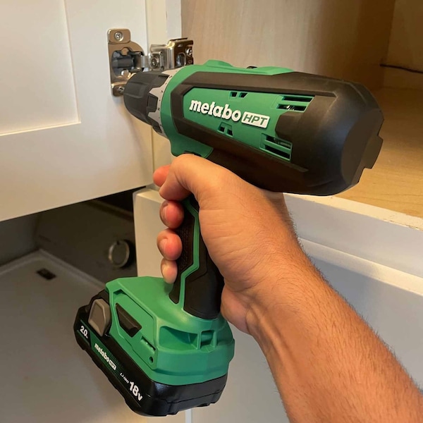 Metabo Hpt 18V Cordless Brushed Driver Drill Kit 1 x 2.0Ah - DS18DFXM