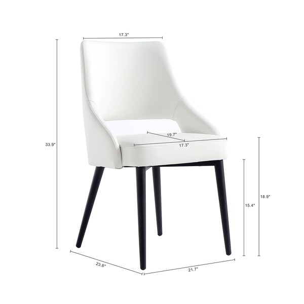 Manhattan Comfort Tremont Dining Chair in White - DC104-WH