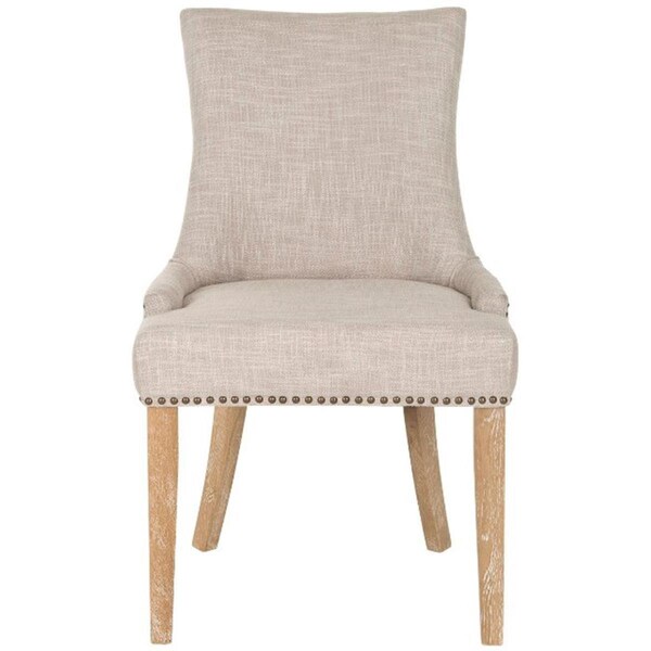 Safavieh Lester Grey Dining Chair- 36.4 x 24.8 x 22 in., 2PK - MCR4709P-SET2