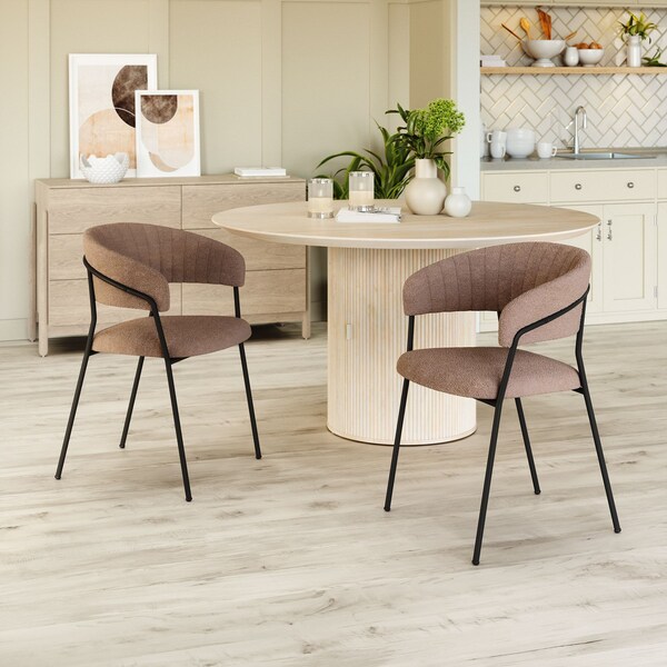 Zuo Modern Josephine Dining Chair Set Of 2 Brown - 109670