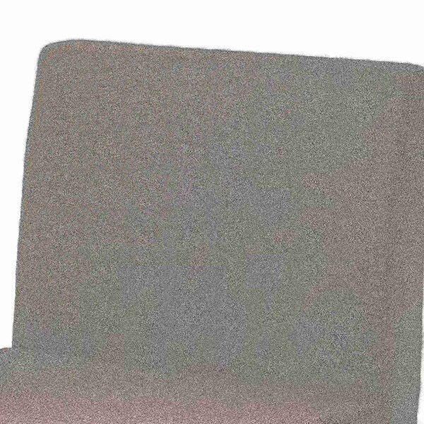 Baxton Studio Odessa Mid-Century Modern Grey Fabric and Walnut Brown Finished Wood Dining Chair - 175-10980-ZORO