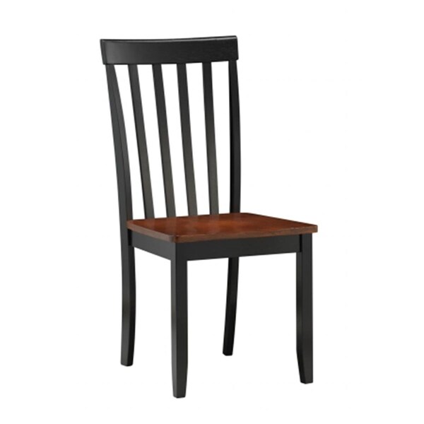 Made-To-Order Bloomington Dining Chair  set of 2  Black-Cherry, 2PK - MA202592