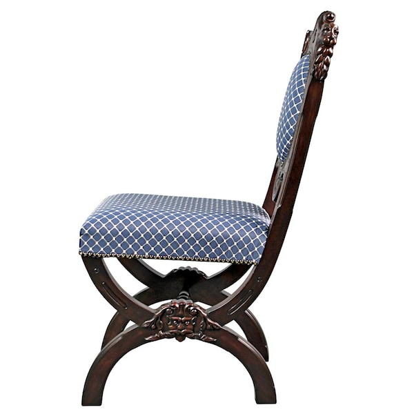 Design Toscano Sir Raleigh Hand-Carved Medieval Dining Chair, PK 2 - AF951262