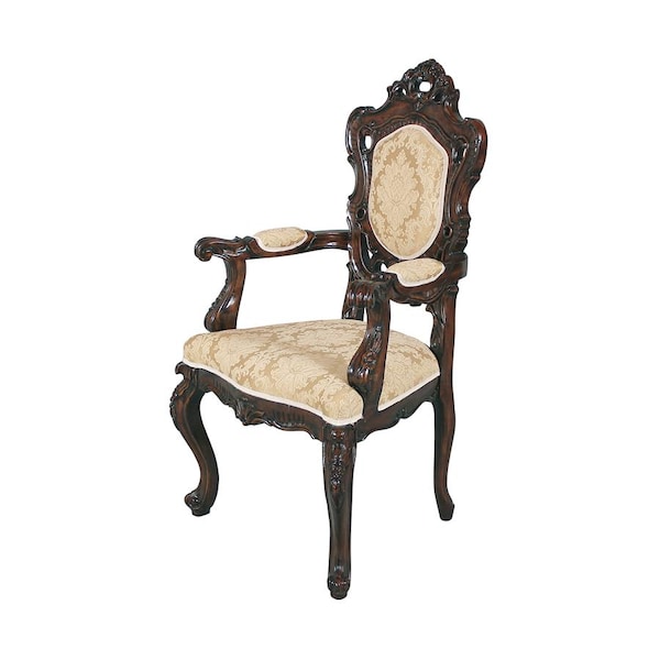 Design Toscano Toulon French Rococo Armchair - AF1560