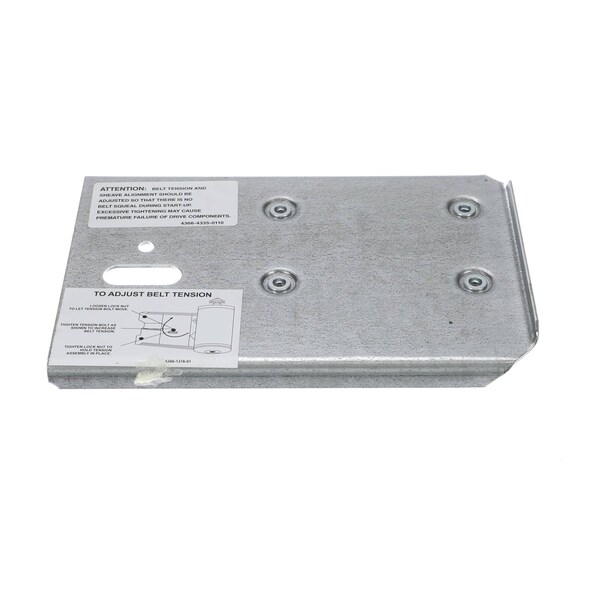 Trane Bracket, Motor Mounting Plate, Top, 11.7in x 7.8in - BRK02978
