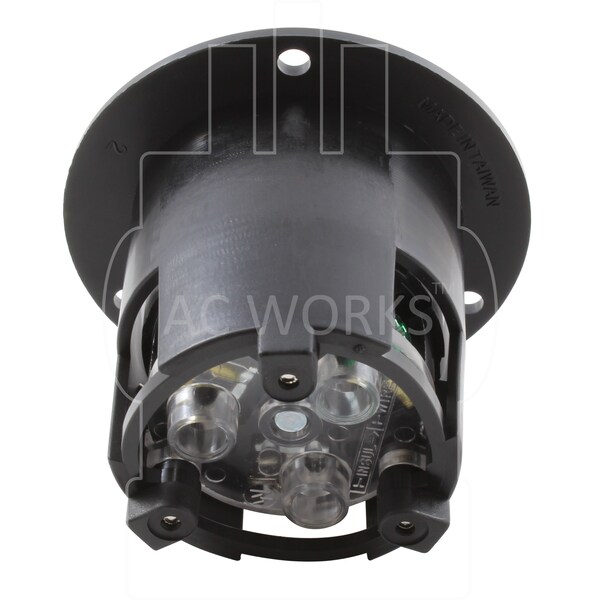 Ac Works 20A 125-Volt L5-20P Power Input Inlet UL and C-UL Listed - ASINL520P