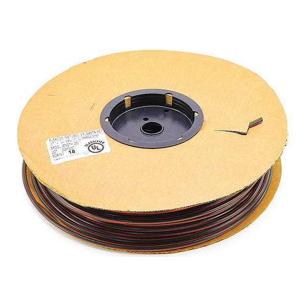 Chevron Plexco Tubing, 1/4", Orange Stripe, 250 ft. - 1063772