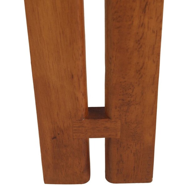 Leisuremod Velo Modern Dining Chair in Dark Natural Wood with Taupe Seat, 4PK - VCA-51DTP4