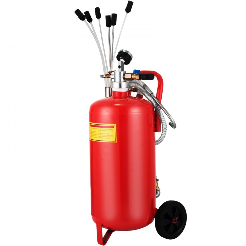 VEVOR 5 Gallon Portable Air Pneumatic Waste Oil Garage Extractor Drain Tank - 22.7LQDCYJ0000001V0