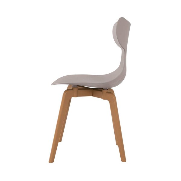 Lagoon Indoor Whale Resin Leisure Dining Chair, 4PK - 7065G6-NDLGS
