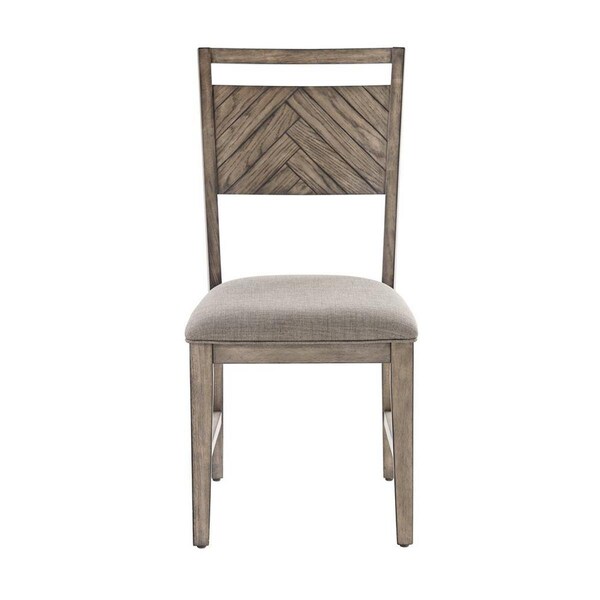 Progressive Furniture Dining Chairs, Smokey oak - Set of 2 - D440-61
