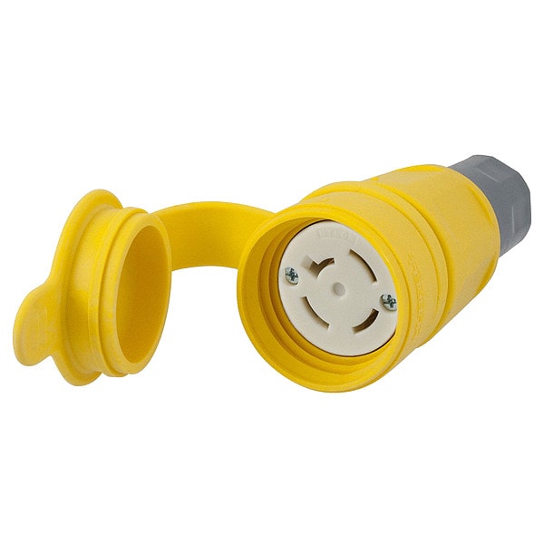 Hubbell 20A Watertight Locking Connector 4P 4W 120/208VAC - HBL27W09