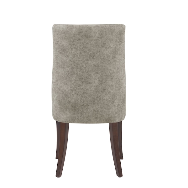 Manhattan Comfort Connie Dining Chair in Taupe - Set of 2 - DC095-TP
