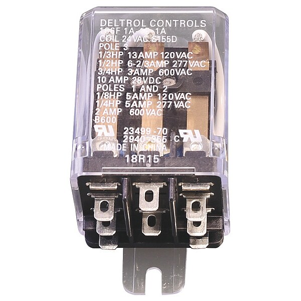 York Plug-In Heat Relay, 24V, 3 Pole - S1-2940-3551